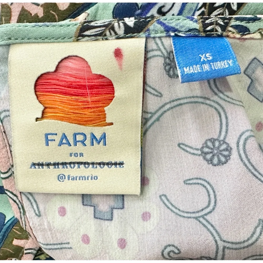 Farm Rio for Anthropologie Bohemian Caversham Floral Print Romper - Picture 12 of 12